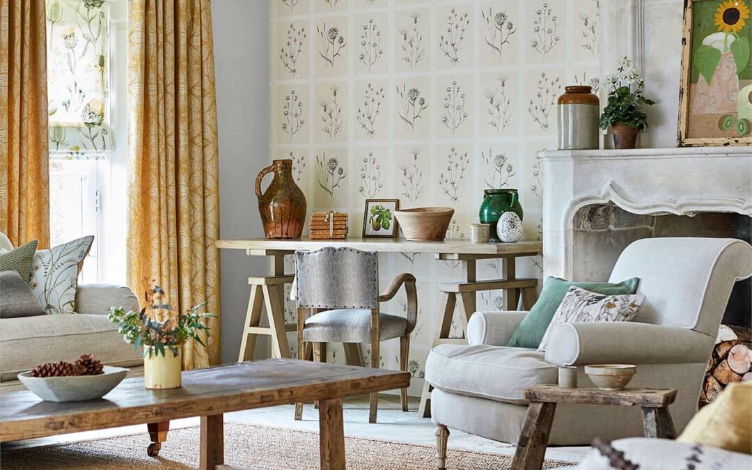 Arredamento country chic per una casa dal fascino senza tempo