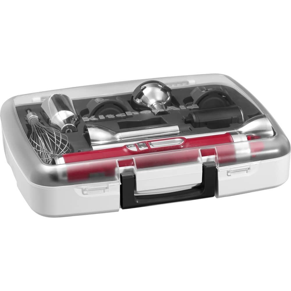 Mobilmarket - Negozi di Arredamento e Cucine a Firenze, Arezzo, Prato e Figline Valdarno - Idee regalo Natale 2018 per appassionati di cucina Frullatore a immersione KitchenAid - 5KHB3581 con accessori Artisan