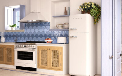 Cucine vintage: elettrodomestici e frigorifero Smeg anni ’50